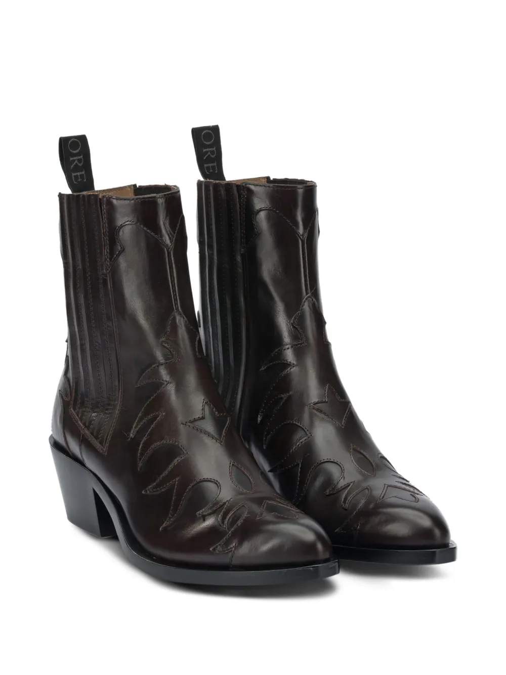 Sartore 45mm Positano Boots In Brown