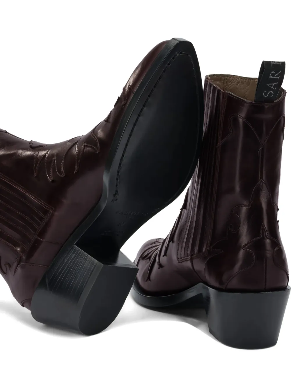 Sartore 45 mm Positano laarzen Rood