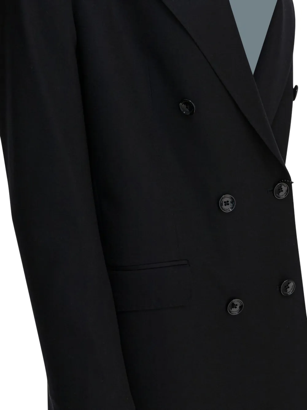 Tagliatore Blazer met dubbele rij knopen Zwart