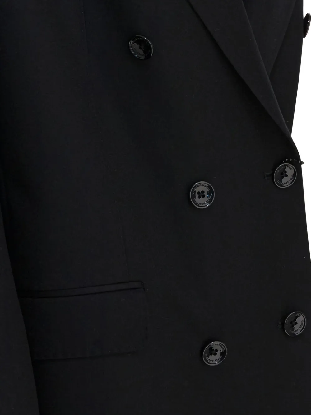 Tagliatore Blazer met dubbele rij knopen Zwart