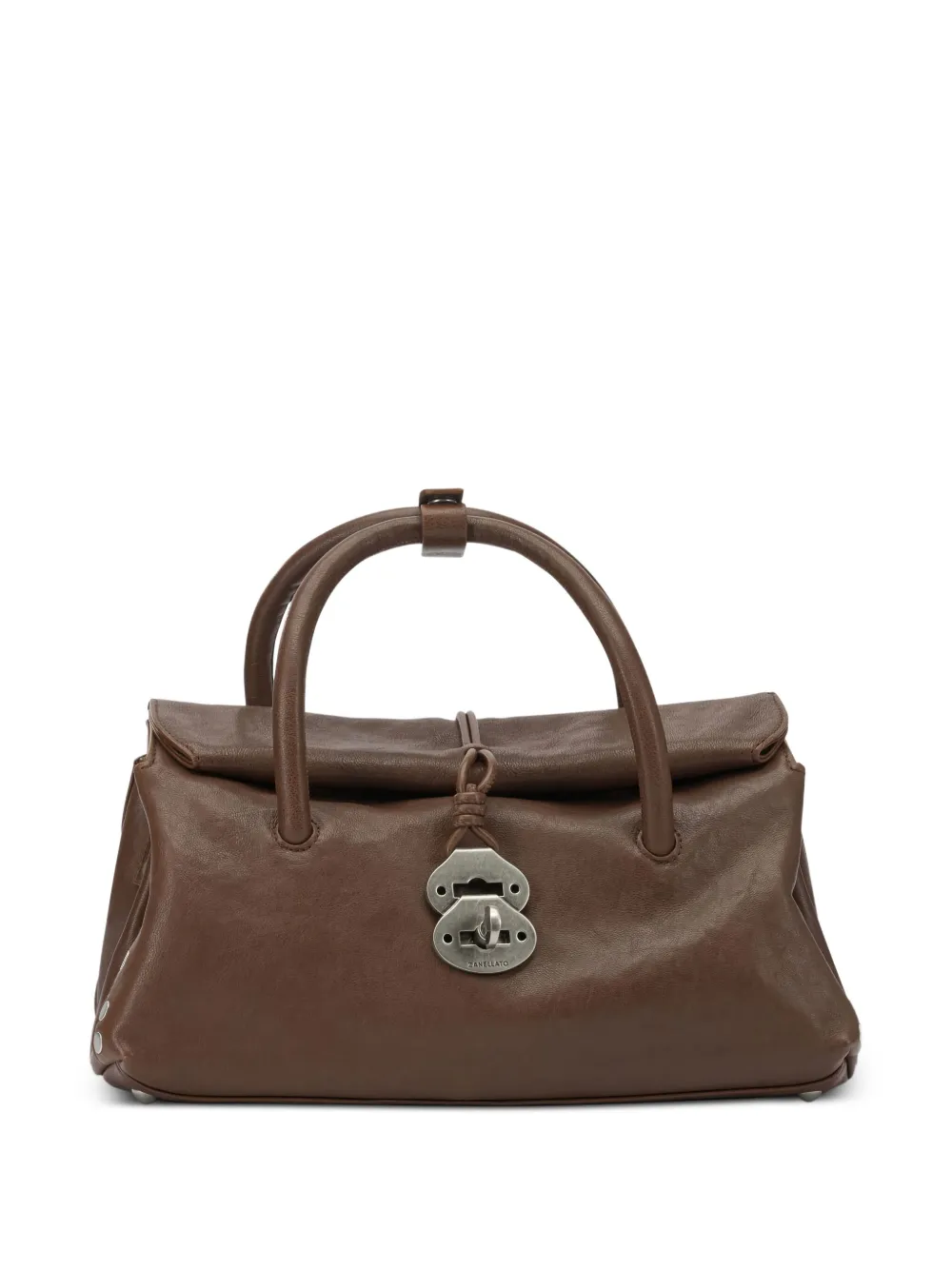 Zanellato Borsa tote con manico - Marrone