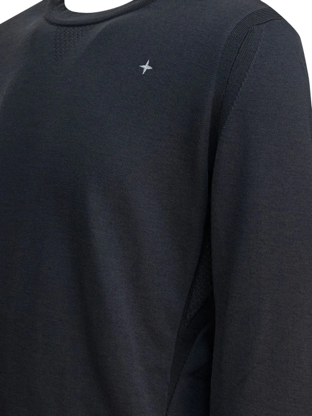Stone Island Sweater met sterrenpatroon en ronde hals Grijs