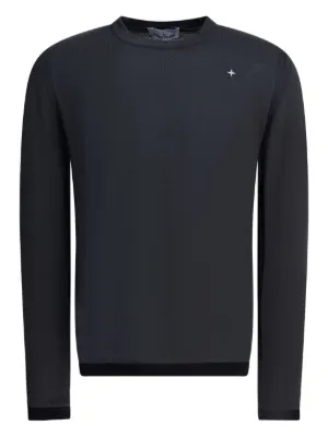 Stone Island ジップアップ スウェットシャツ | ブラック | FARFETCH JP