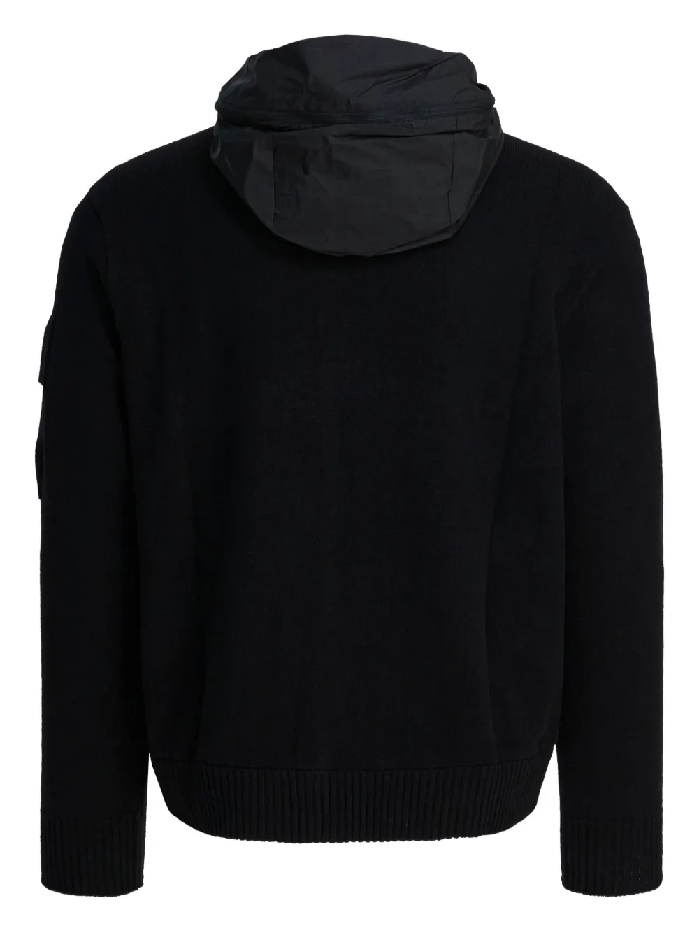 C.P. Company Metropolis Series jack met capuchon en rits Zwart