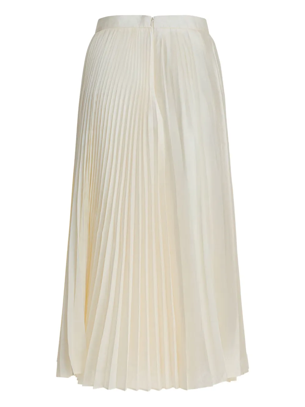 SANDBEIGE Midi-plooirok