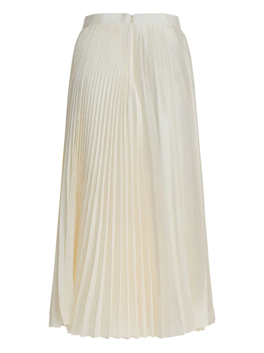 SANDBEIGE Midi-plooirok