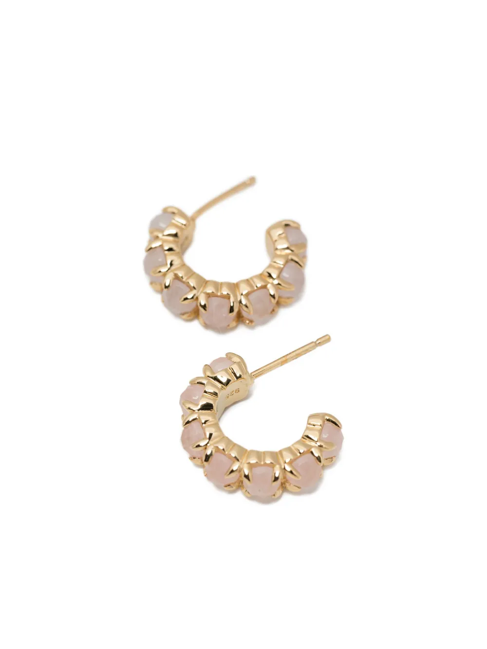Stolen Girlfriends Club Halo Cluster Earring In Gold