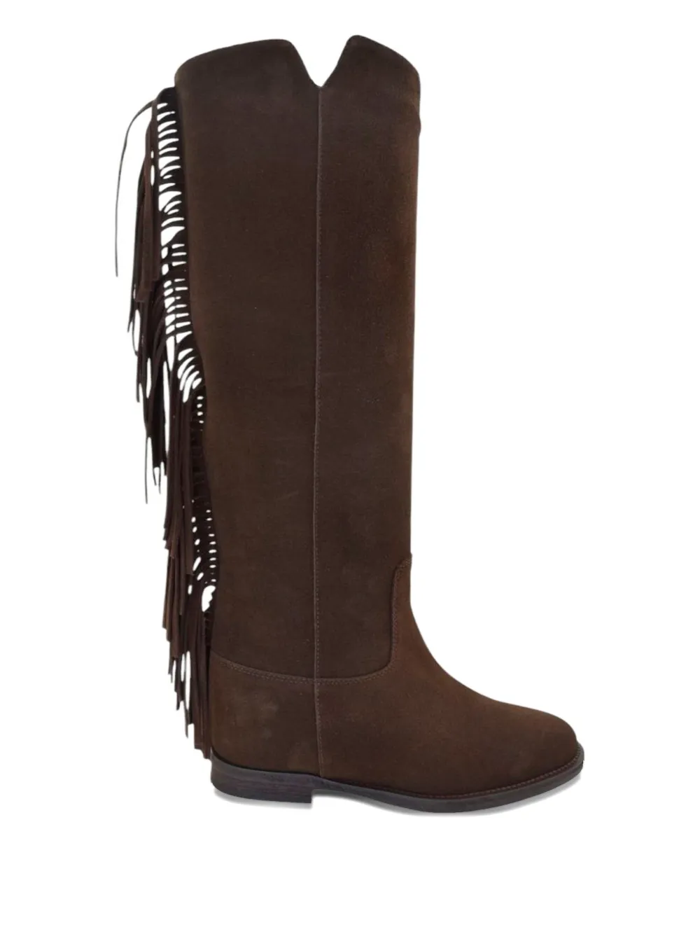 Via Roma 15 Via Roma suède laarzen Bruin