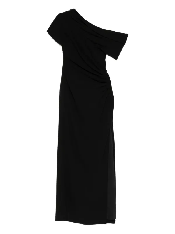 simkhai one shoulder dress Simkhai one-shoulder Satin Maxi Dress | Neutrals