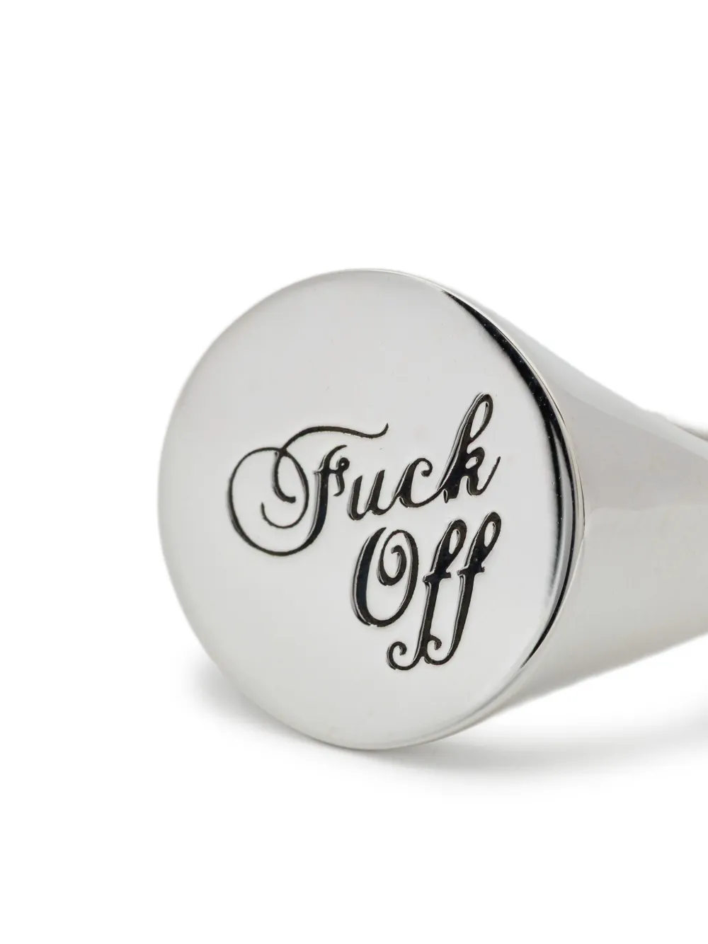 Stolen Girlfriends Club Warm Welcome zegelring - Zilver