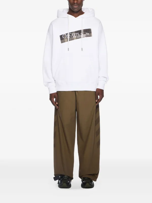 OFF-WHITE 桜 ダイアゴナル パーカー XSサイズ OFF-WHITE 桜 ダイアゴナル パーカー XSサイズ OFF-WHITE 桜