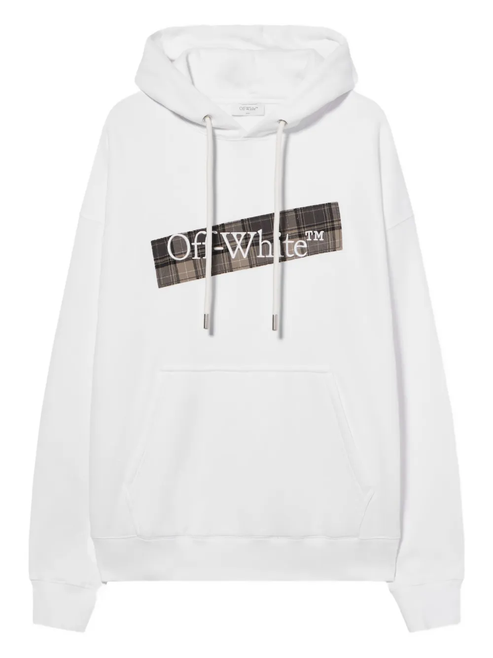 Off-White hoodie Diagonal | blanco | Image 1