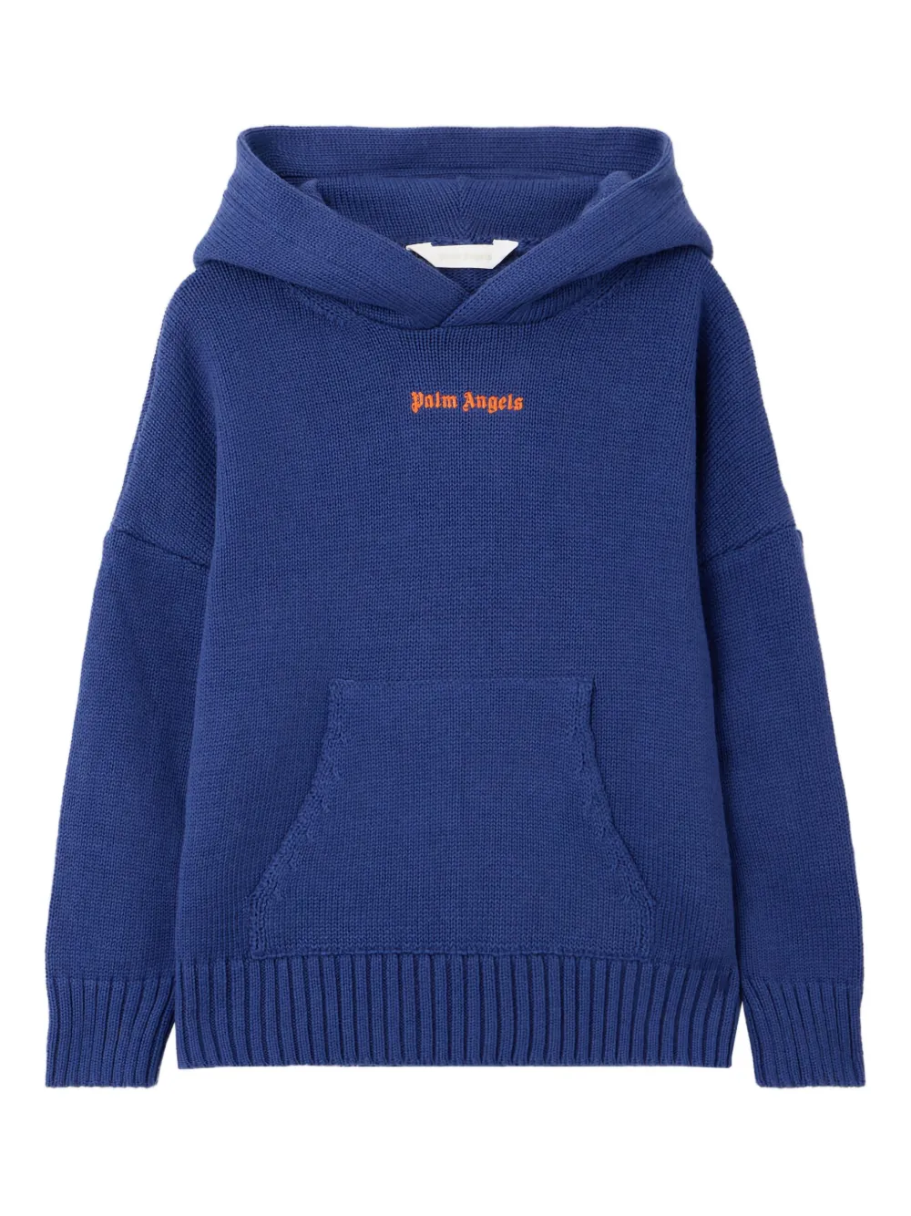 Palm Angels Kids Felpa con cappuccio - Blu