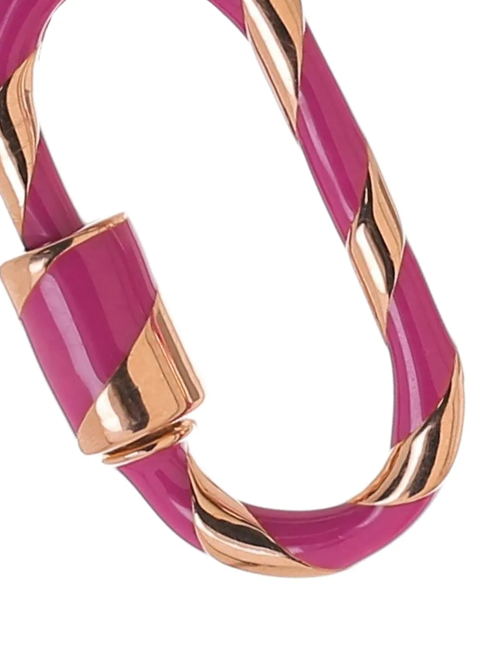 Marla Aaron 14K rose gold medium lock | Image 2