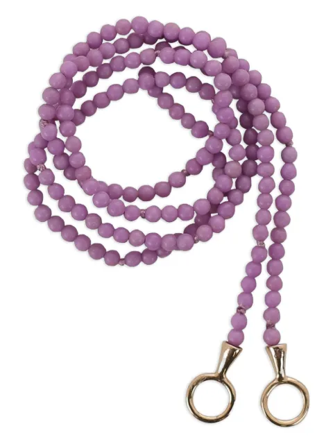 Marla Aaron 14K yellow gold Itty Bitty phosphosiderite necklace