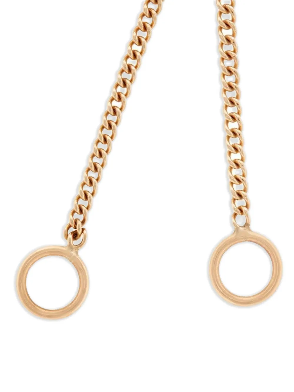 Marla Aaron 14K yellow gold curb-chain necklace | Fine Jewelry | Image 2