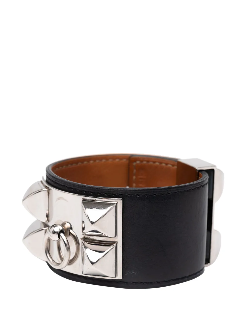 Hermès Pre-Owned 2003 Swift Collier de Chien Bracelet S costume bracelet | Men | Image 2
