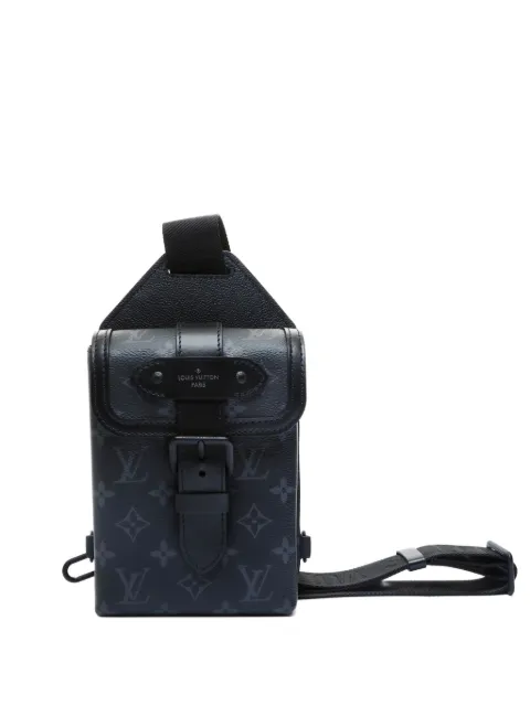 Louis Vuitton Pre-Owned bolsa crossbody Eclipse Saumur 2021-2025