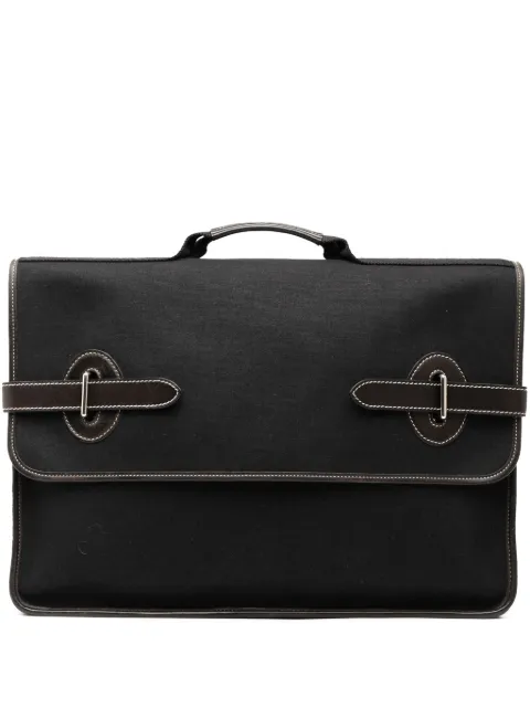 Hermès Pre-Owned bolsa Toile Officier Buenaventura MM 2000-2010