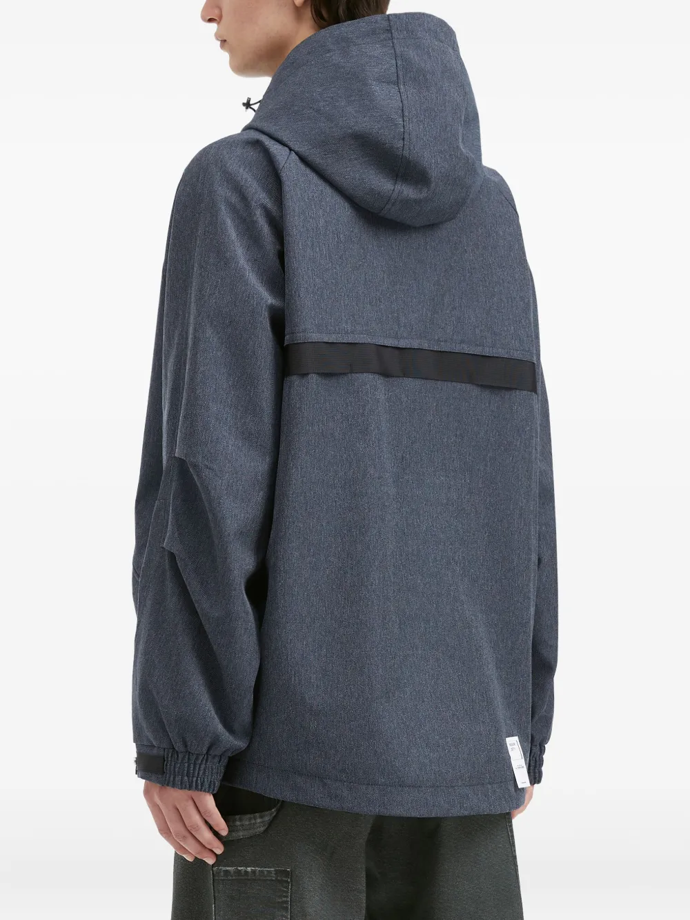 Musium Div. Hooded Jacket In Blue