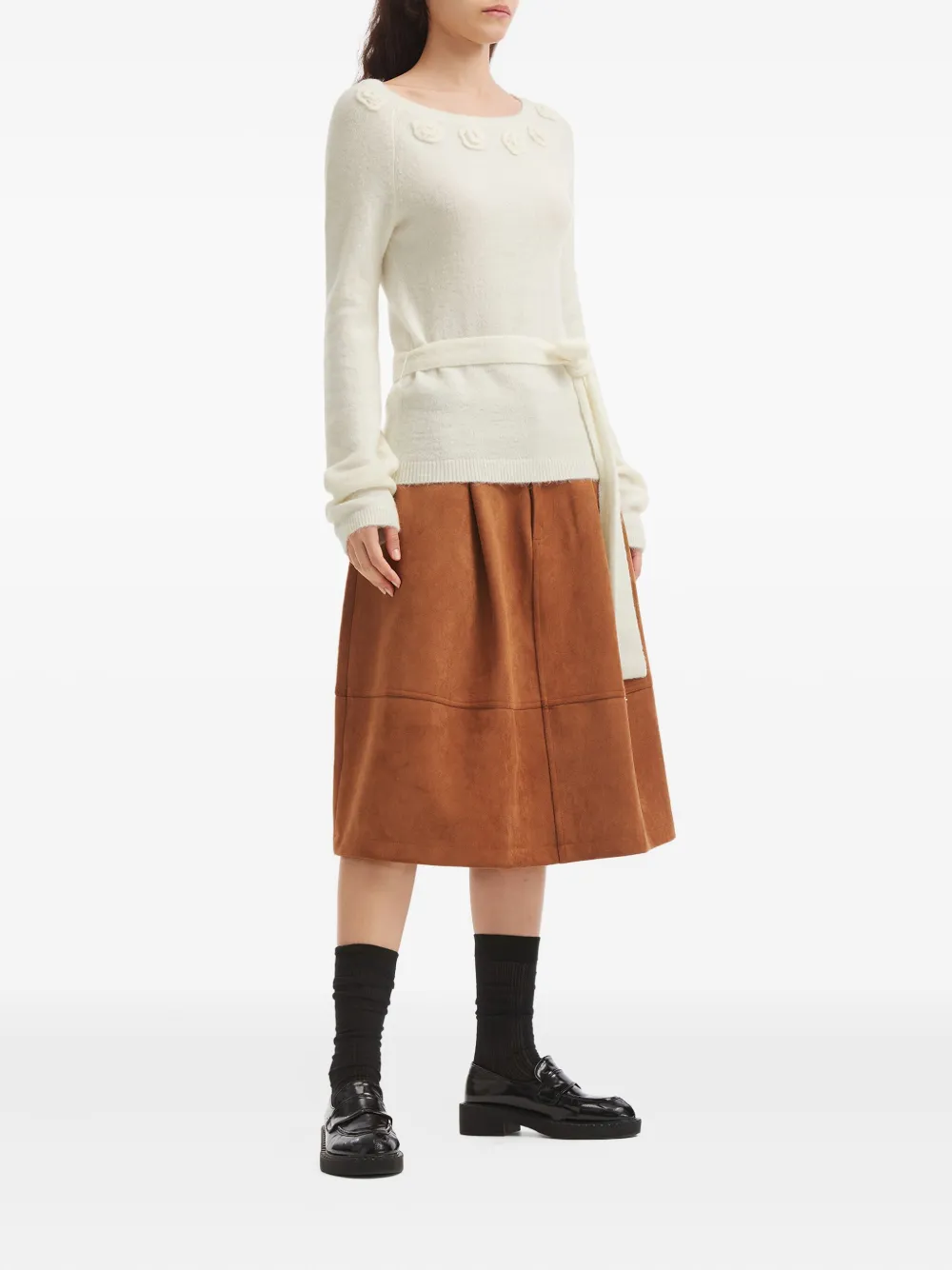 b+ab suéter con cinturón | Suéteres | Image 2