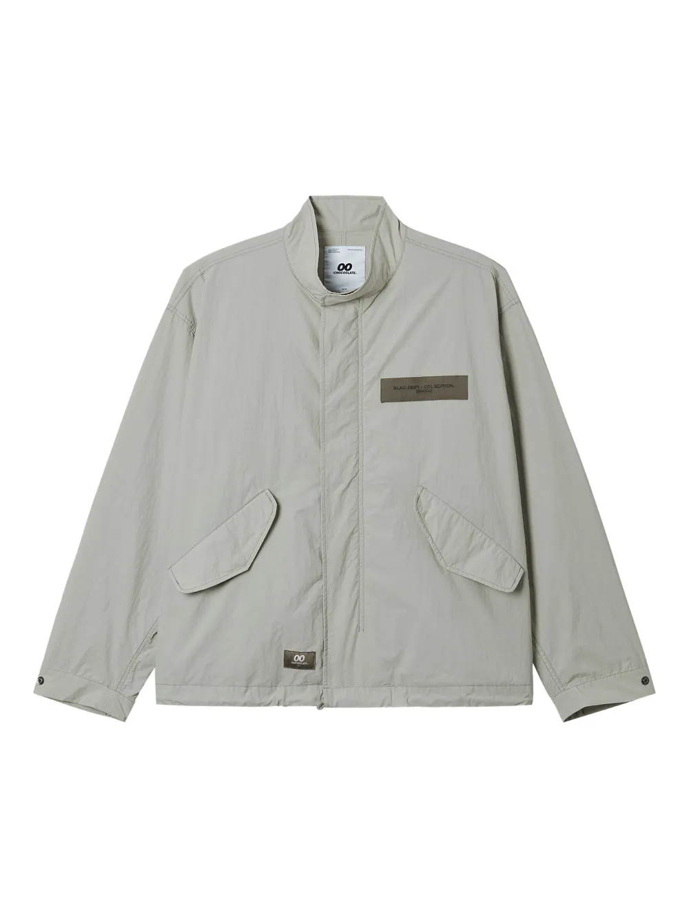 CHOCOOLATE chamarra con bolsillo en la parte delantera | gris | Image 1