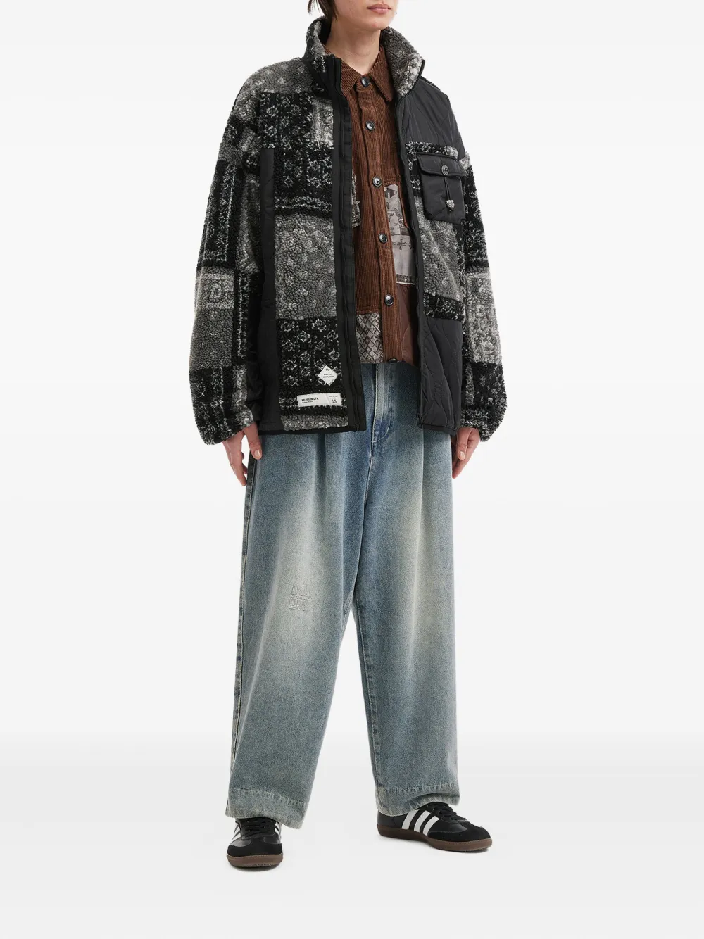 Musium Div. patchwork quilted jacket | Down Jackets | Image 2