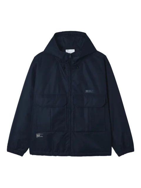 CHOCOOLATE hooded front-pockets jacket
