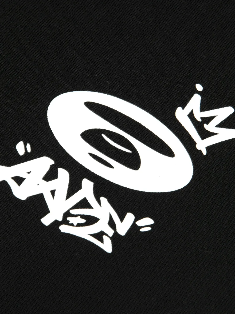 AAPE BY *A BATHING APE Hoodie met logodetail Zwart