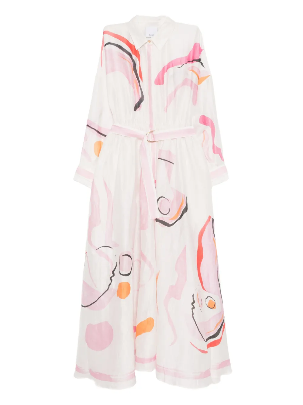 Acler Abito lungo Pennar - Bianco