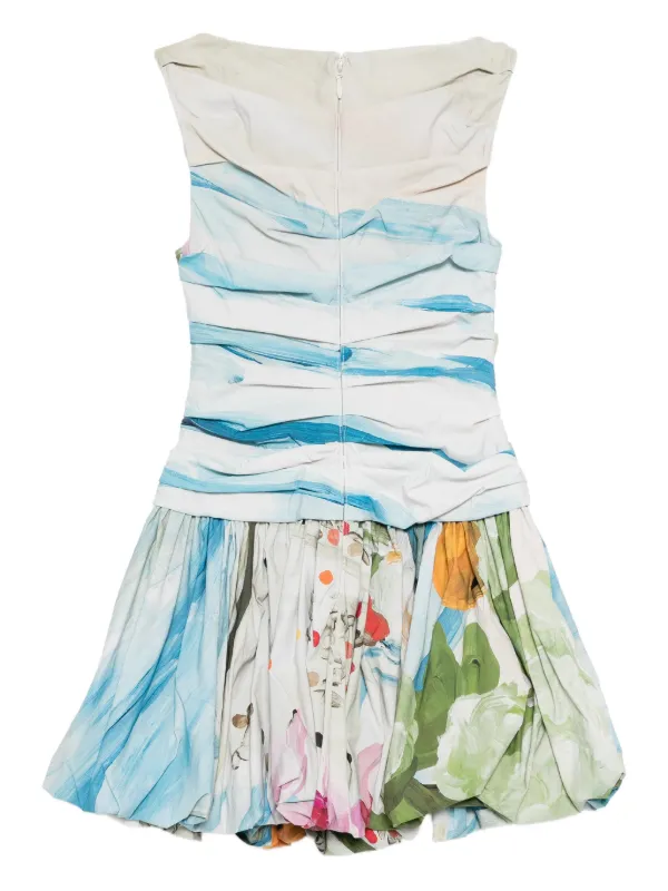 Acler Nershall Mini Dress | Green | FARFETCH IE