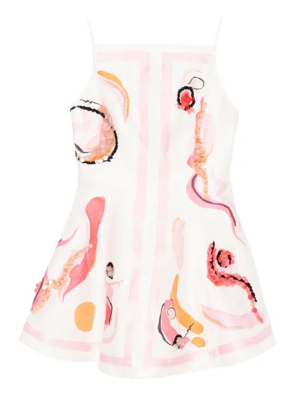 Acler Pennick Dress in White