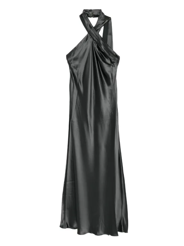 Acler Yewgreen Maxi Dress in Grey