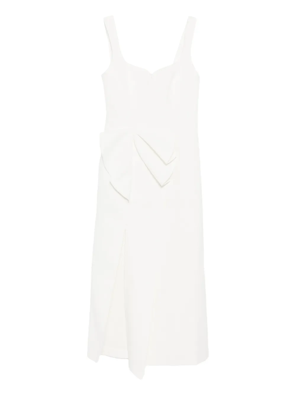 Acler Abito midi Underwood - Bianco