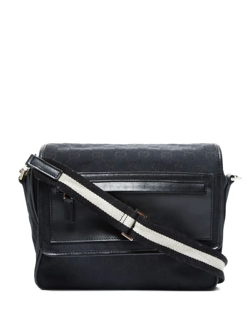 Gucci Pre-Owned 1990-2000s モノグラム ショルダーバッグ - ブラック Gucci Pre-Owned 1990-2000s モノグラム ショルダーバッグ - ブラック