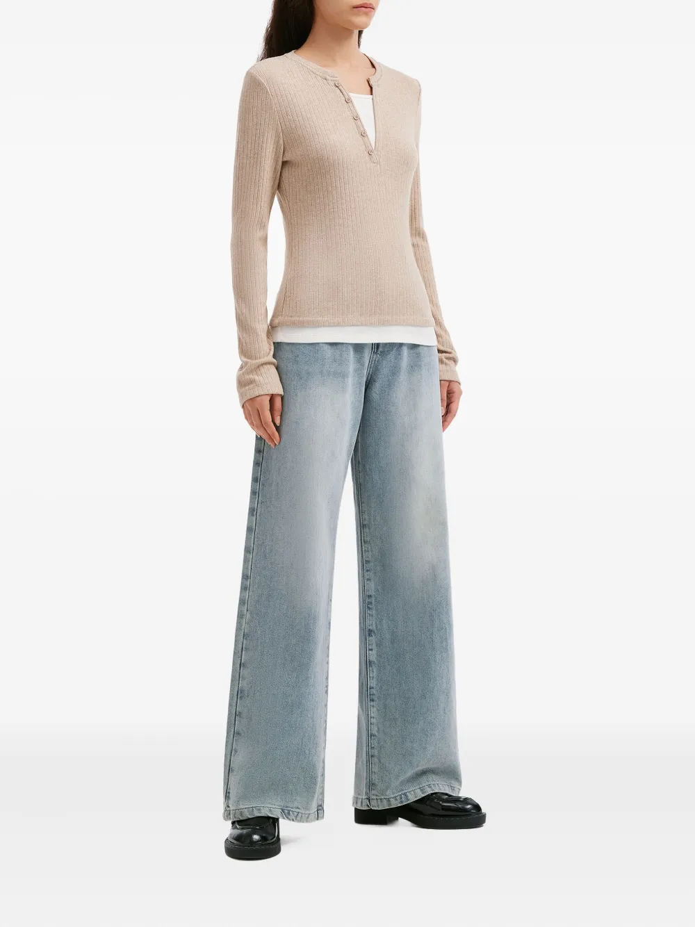 B+ab Pocket denim jeans - Blauw