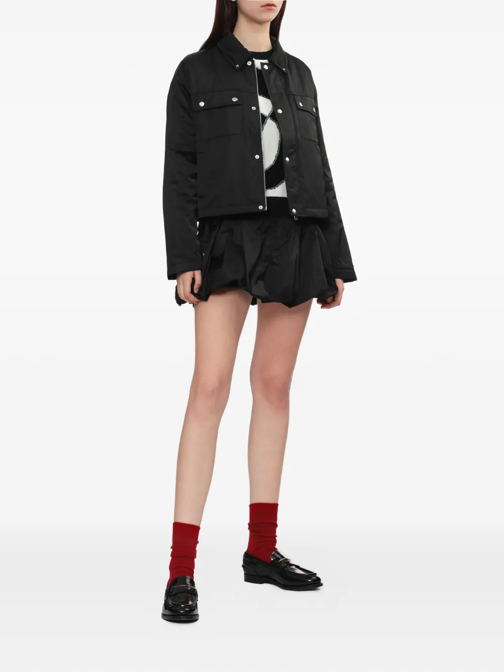 BAPY BY *A BATHING APE® star-appliqué flap-pockets jacket | Cropped Jackets | Image 2