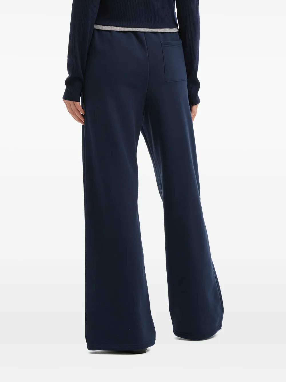 Tout A Coup Drawstring-fastening Track Pants In Blue