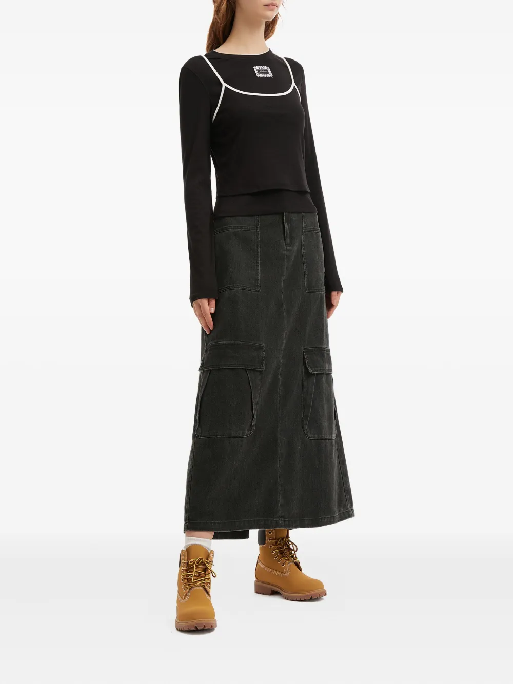 Mini Cream long-sleeve top | T-Shirts & Jersey Shirts | Image 2