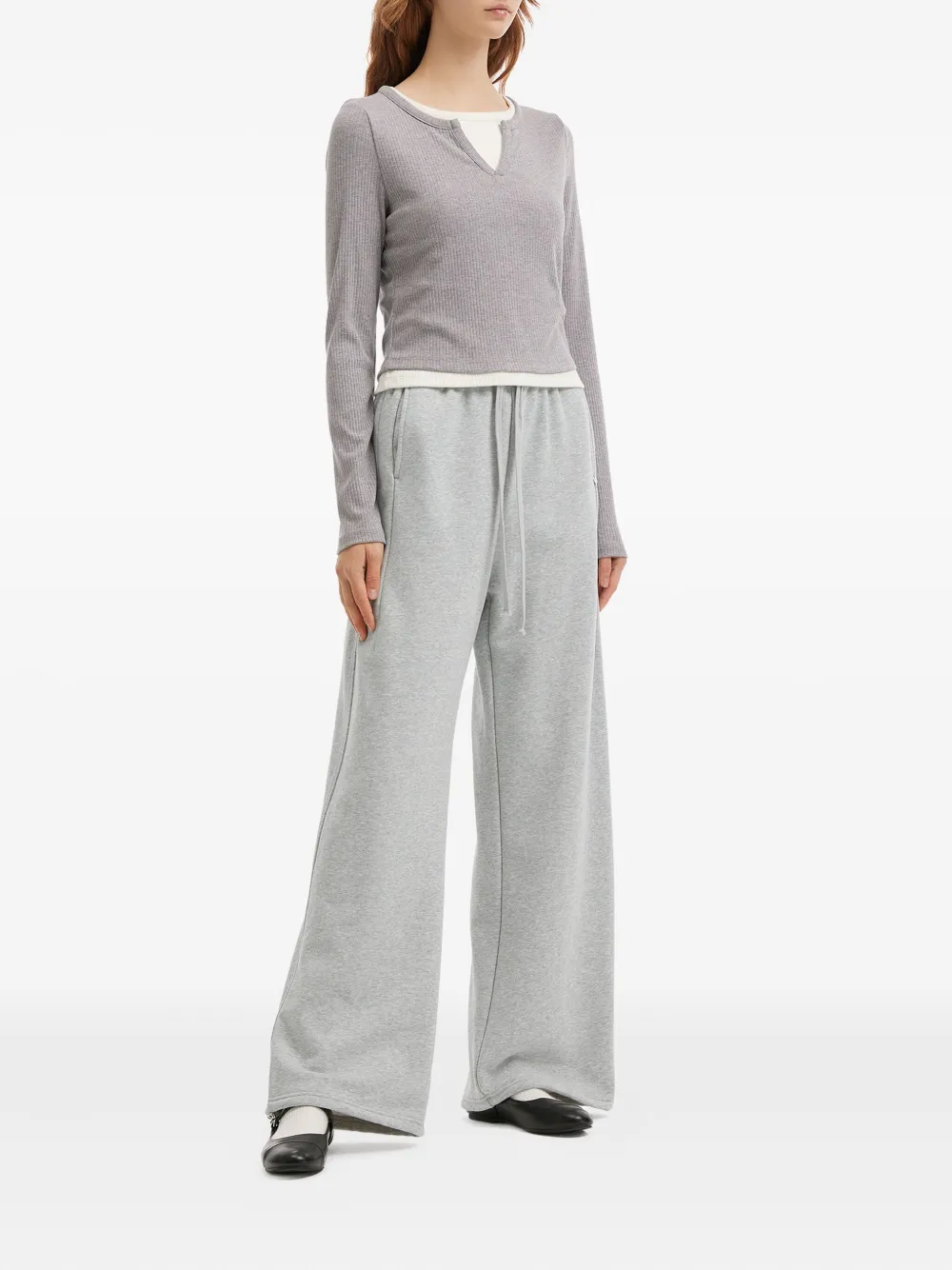 Tout a coup drawstring pocket trousers - Grijs