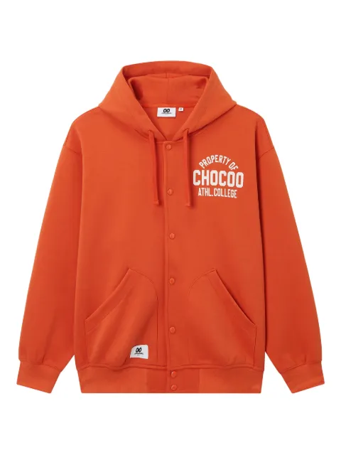 CHOCOOLATE buttoned hoodie