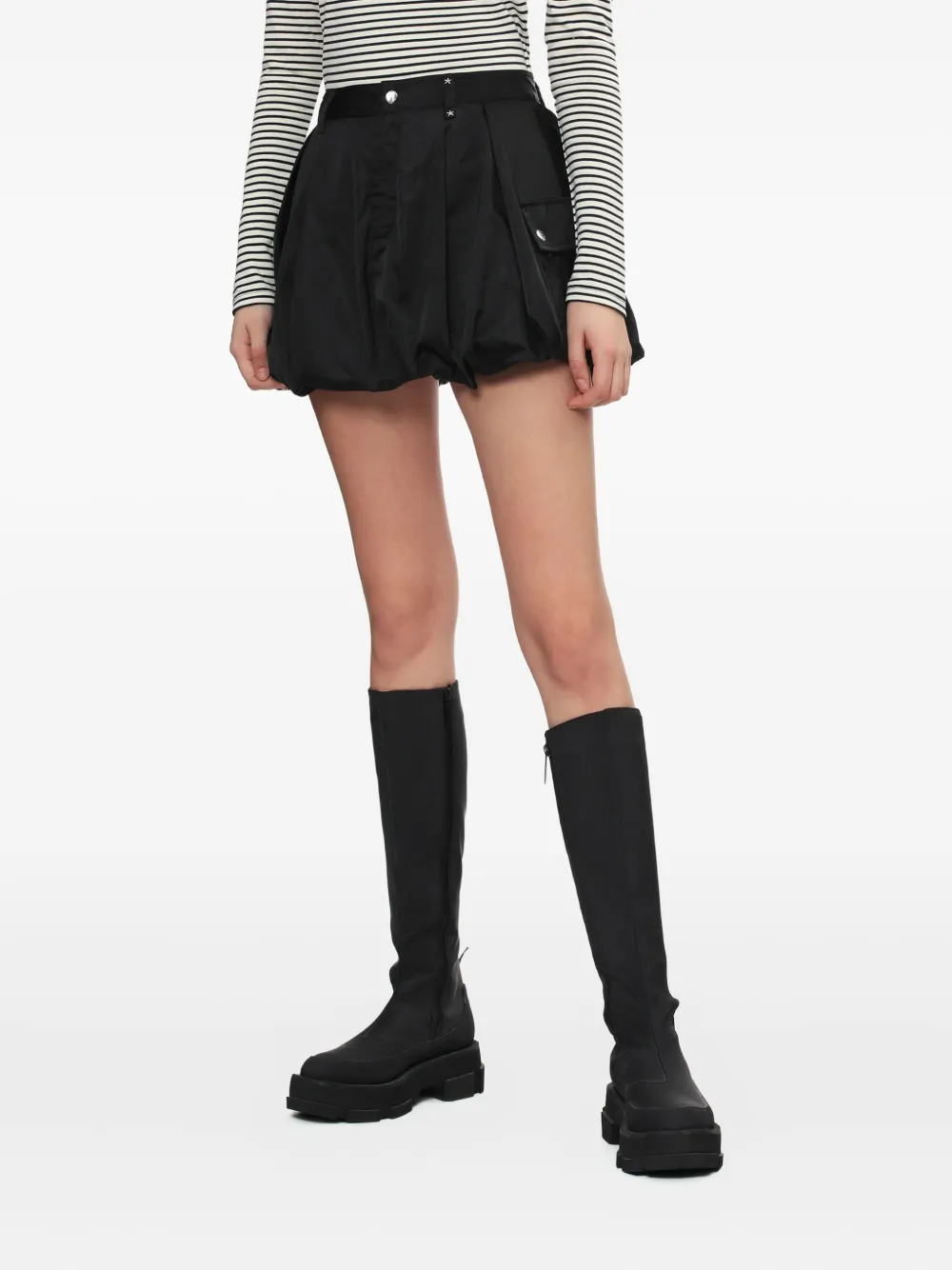 Bapy By *a Bathing Ape® Pocket Mini Skirt In Black