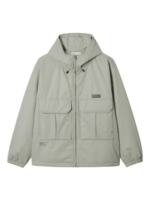 CHOCOOLATE hooded front-pockets jacket