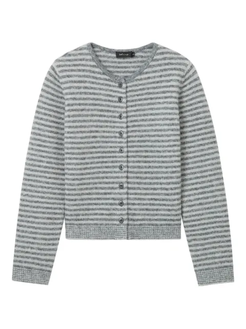tout a coup striped button cardigan