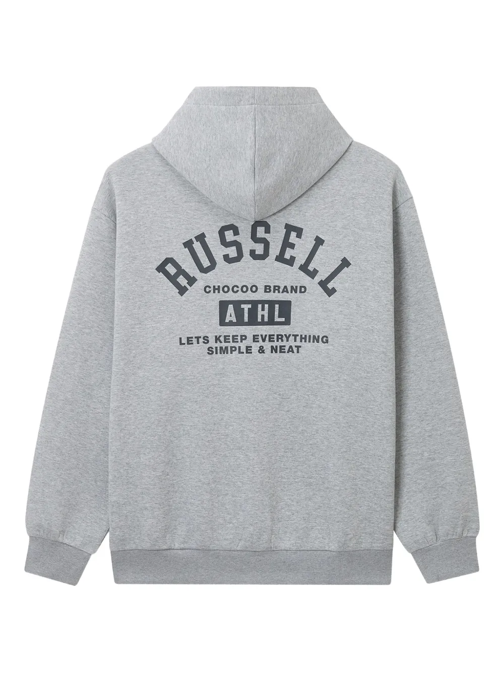CHOCOOLATE x Russell Athletic logo-embroidered hoodie | Hoodies | Image 2