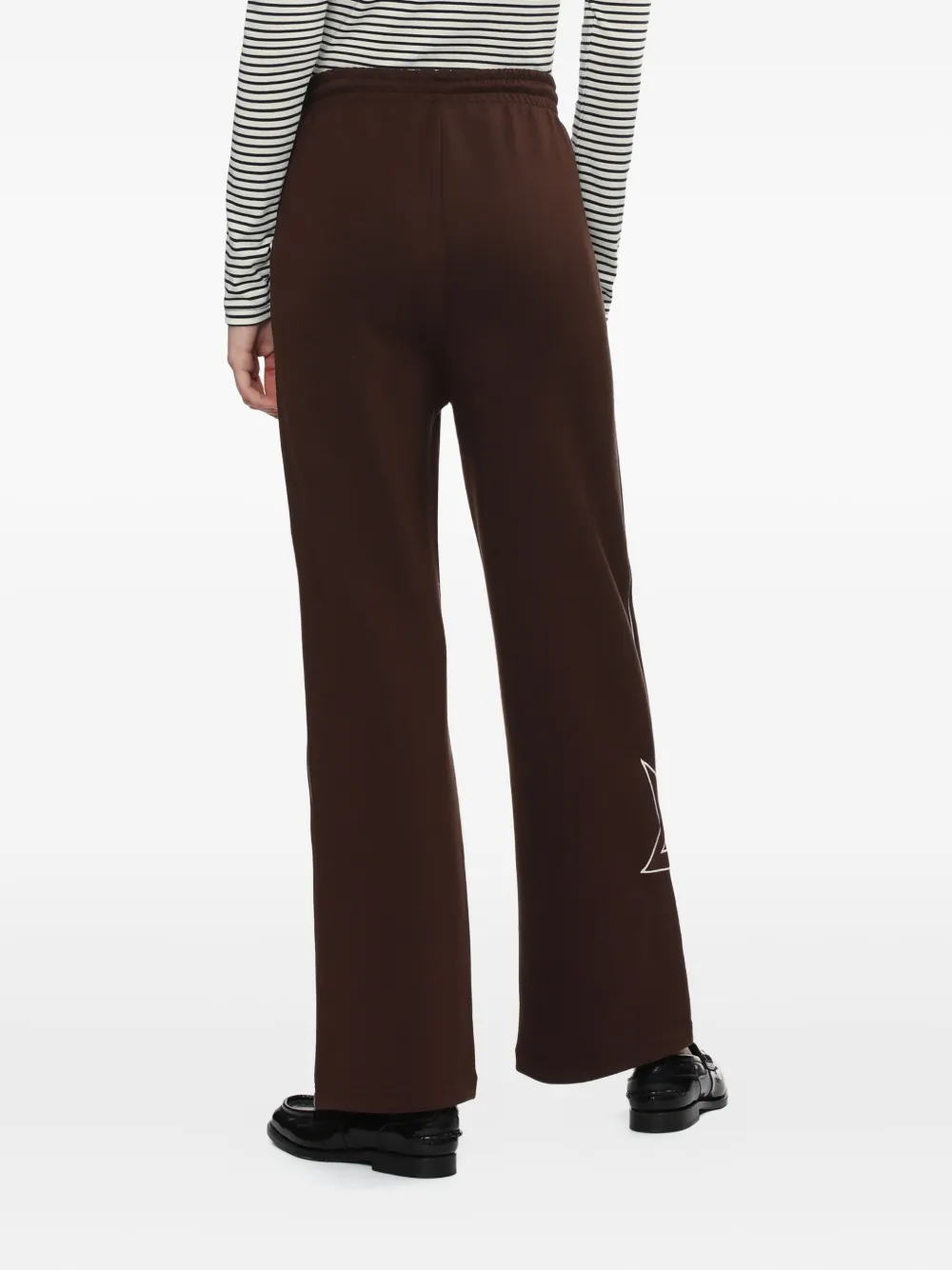 Bapy By *a Bathing Ape® Star-graphic Trousers In Brown