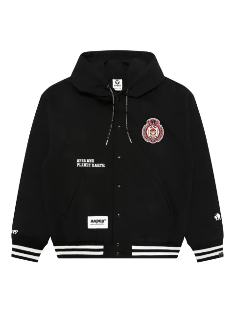 AAPE BY *A BATHING APE® hoodie con aplique del logo