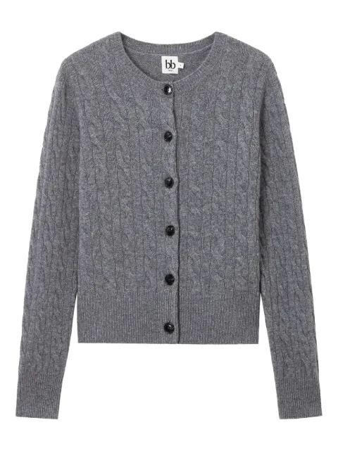 b+ab cárdigan en tejido de ochos con botones