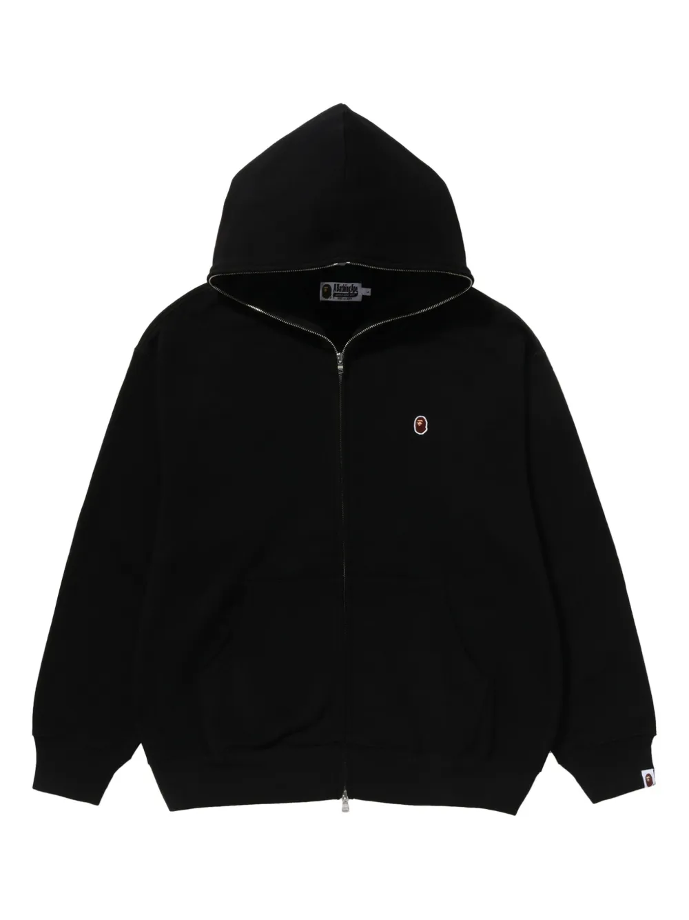 A BATHING APE® zip-up hoodie | Black | Image 1