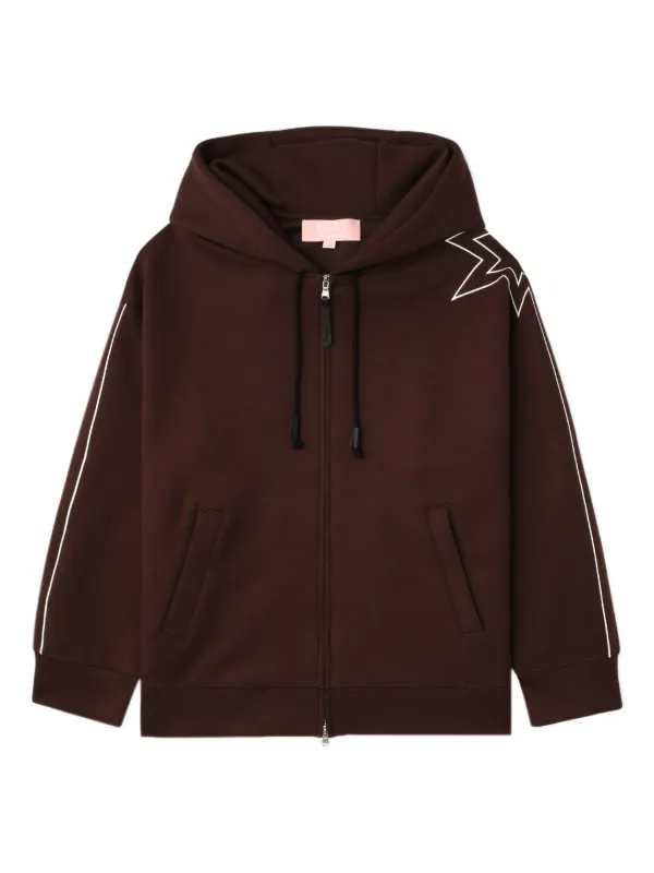 BAPY BY *A BATHING APE® スターモチーフ パーカー | ブラウン